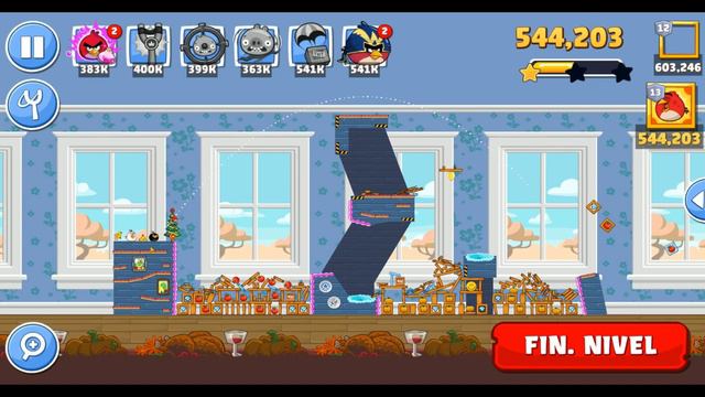 Angry Birds Friends Level 7 Tournament 1165 Highscore POWER-UP walkthrough смотреть онлайн