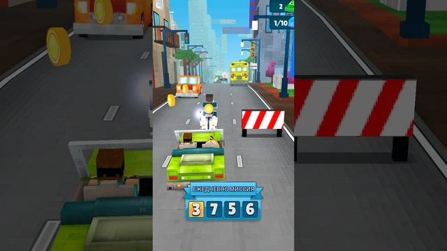 Летсплей Robber RACE & Police Car Chase #shorts