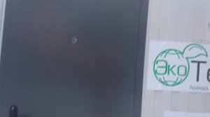 Двери на туалетном модуле от компании " Модульные решения"