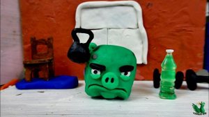 Angry Birds Zombies Part 6 (Claymotion)Stopmotion