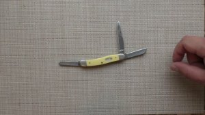 Классика для продвинутых. Нож YELLOW SYNTHETIC MEDIUM STOCKMANN Case XX Cutlery