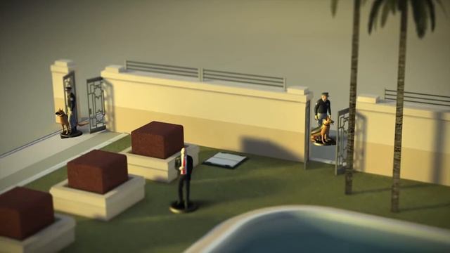 Hitman GO Android смотреть онлайн