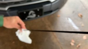 2018 Ford EcoSport - How to Check the Oil Level
