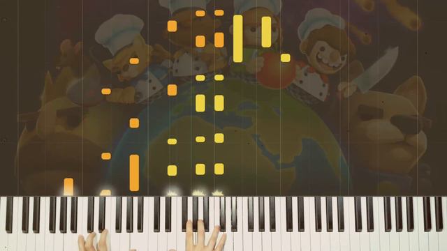 Overcooked Restaurant ThemePenne For Your Thoughts Piano Cover  Free midi  Sheet Music!