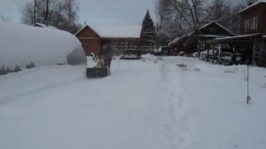 Снегоуборщик СН-1 и м/б Белорус-09Н  №2