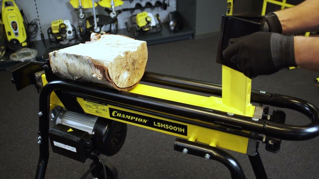 Видеоинструкция Champion: Дровокол. Комплектность, подготовка, запуск смотреть онлайн