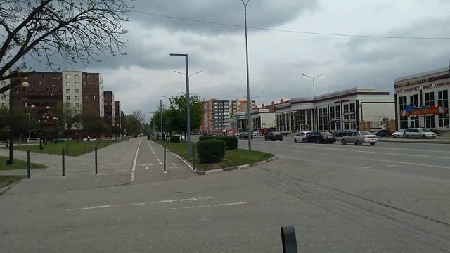 Грозный. Прогулка по микрорайону.  #микрорайон