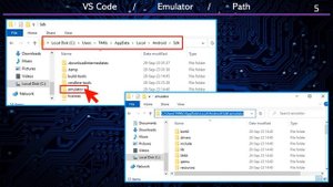 Flutter VS Code / Emulator Android Studio / Step 4.1 / Emulator Search / Beginner