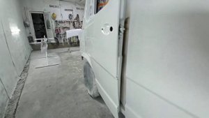 покраска Мерседес т1 208d дублькабина #покраска#мерседес#авто