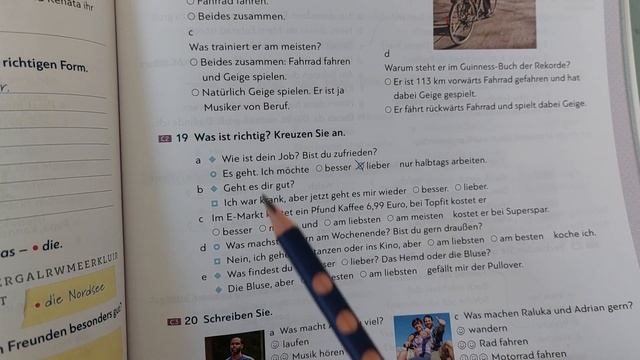 (123) Уроки немецкого по учебнику Schritte PLUS NEU A1.2 _L13 _C-2