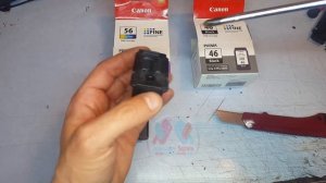 canon pg-46 Canon cl-56 Kartuş Nasıl Delinir | konusan servis