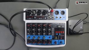 BOMGE 06F audio mixer