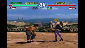 Tekken 2 Law hard run