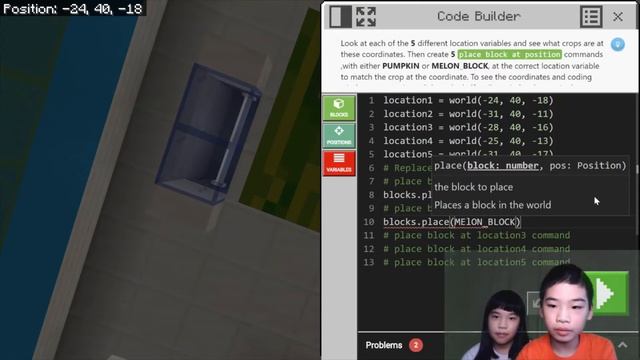 *MINECRAFT PYTHON 101* Lesson 3: A Varied Outcome: Variables