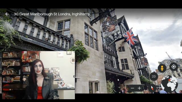 "CRUDELIA" A LONDRA CON GOOGLE MAPS