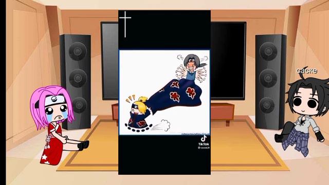 реакция сакуры и саске на наруто в Акацуки 2 часть ау смотреть онлайн