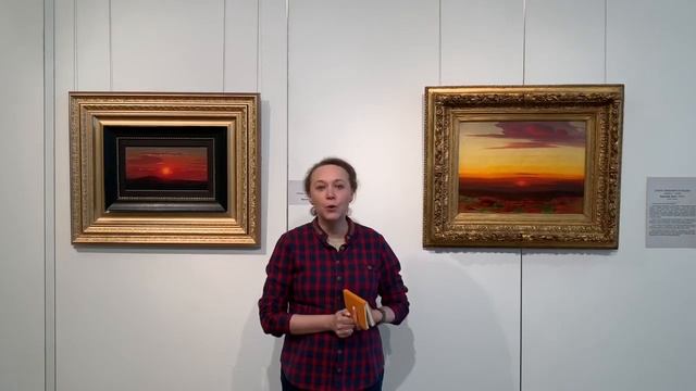 Архип Куинджи «Закат» 2 работы смотреть онлайн