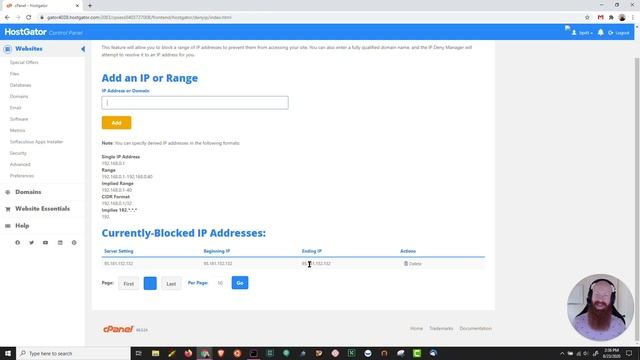 How to Block an IP Address From Your Website - HostGator Tutorial смотреть онлайн