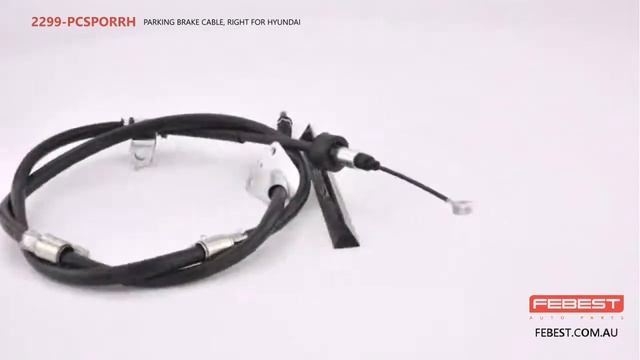 2299-PCSPORRH PARKING BRAKE CABLE, RIGHT FOR HYUNDAI смотреть онлайн