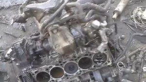 Мотор от Touareg 4.9 л, V10, дизель сдали на лом