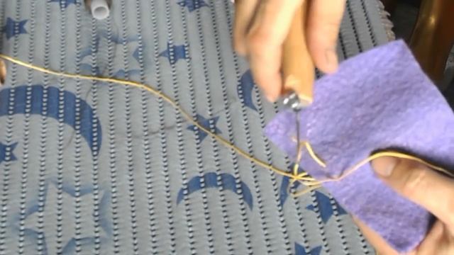 как шить шилом с ушком как у иглы