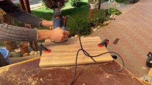 Изготовления разделочной доски от А до Я. Своими руками. Разделочная доска из ясеня.