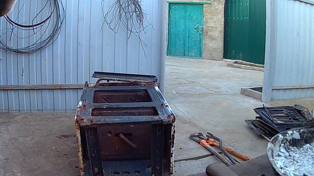Разбор двухконфорочной газ. плиты. Сколько поднял деньжат? Металлолом.