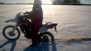 Зимняя ендуро покатушка