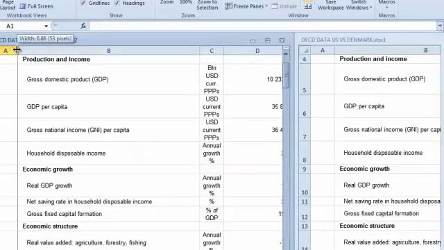 Excel - Comparing Side by Side Part 1: Episode 1342
