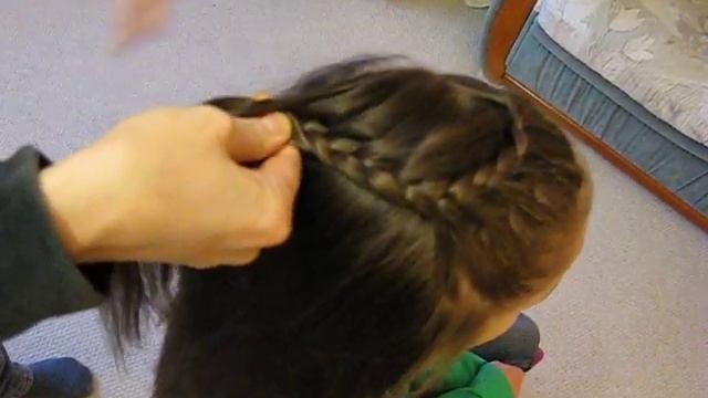 Как правильно плести косичку змейку Hairstyle смотреть онлайн