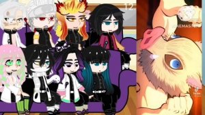 hashiras react to tanjiro//part 1//cringe//demon slayer