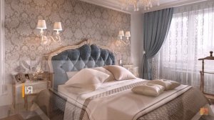 Интерьер квартиры в классическом стиле, ЖК «Новомосковский»