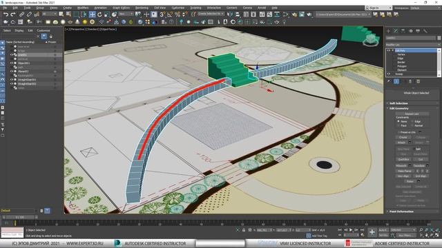 3ds max СУПЕРПРОСТО: Ландшафт часть 1 - моделирование ландшафта