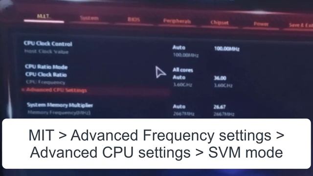 AMD B450m Gigabyte Virtualization - Enable virtualization in AMD Bios смотреть онлайн