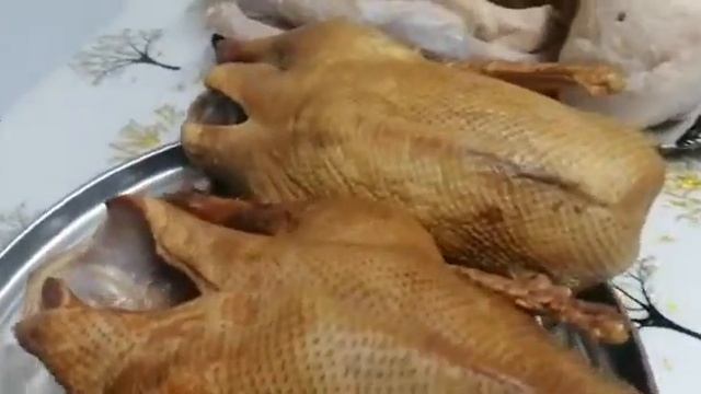 Копченые гуси