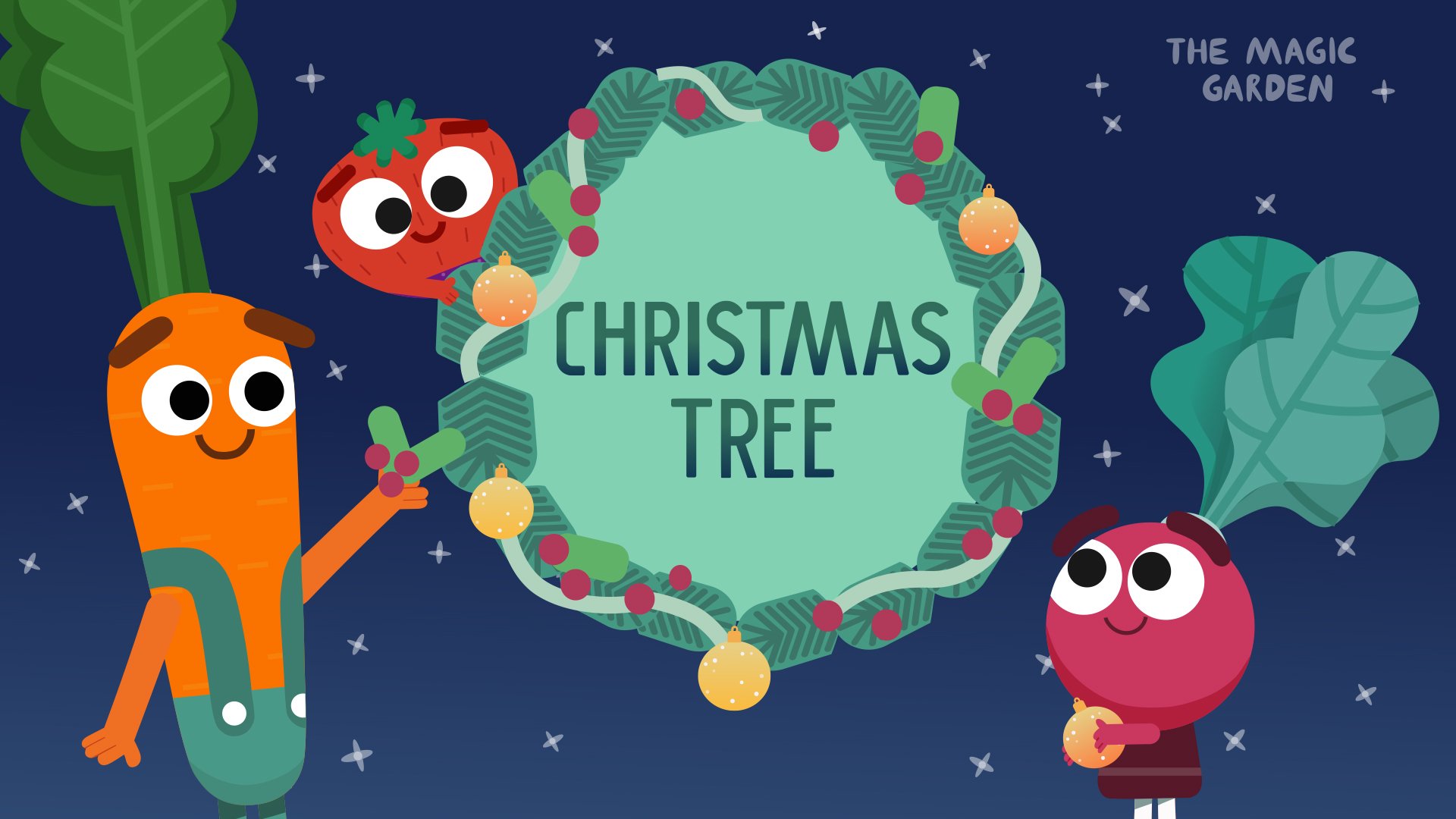 Christmas Tree ? | Учим английский по мультикам | THE MAGIC GARDEN