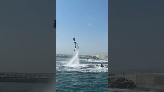 Момент из дневного флайборд шоу