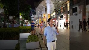 Terence the Host for Acuvue @ Orchard