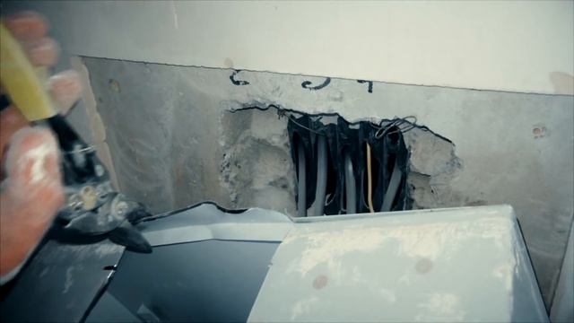 Замена внешнего электрощита на встроенный смотреть онлайн