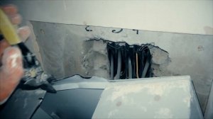 Замена внешнего электрощита на встроенный