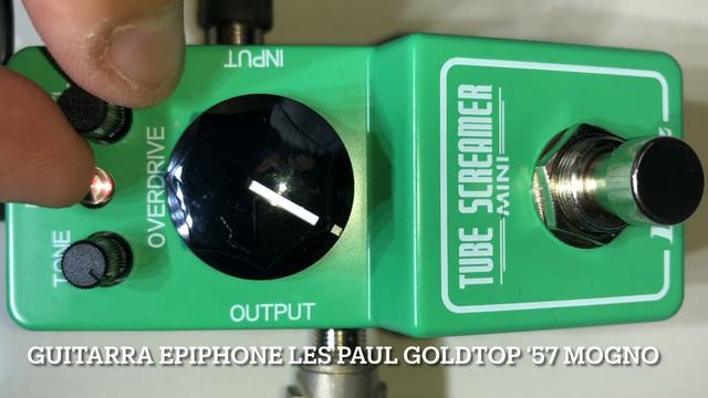 Pedal Ibanez Tube Screamer Mini смотреть онлайн