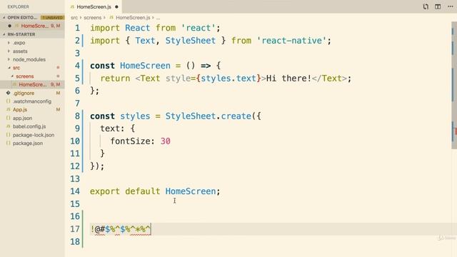 Understand React Native with Hooks, Context, and React Navigation Udemy Course смотреть онлайн