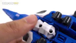 Tobot V Maximus V car, jet plane, racing car 3 transform combine! | DuDuPopTOY