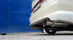 Хонда Торнео двойной выхлоп своими руками)