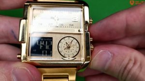 ⌚  Часы с 3 механизмами SKMEI 1584 | Настройка, Разборка, Замена батарейки | Часы с 3 циферблатами