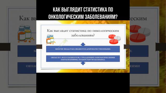 Как выглядит статистика по онкологическим заболеваниям? #онколог #статистика #ракнеприговор #рак