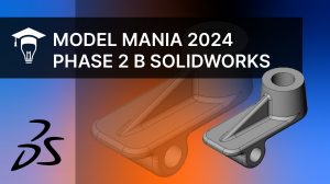 SOLIDWORKS Деталь с конкурса Model Mania 2024 Часть 2