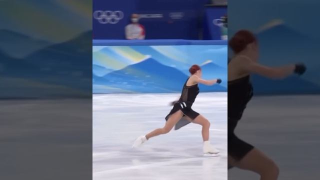 Научите меня делать хорошие переходы❤️?? #фигурноекатание #олимпиада #трусова #рекомендации смотреть онлайн