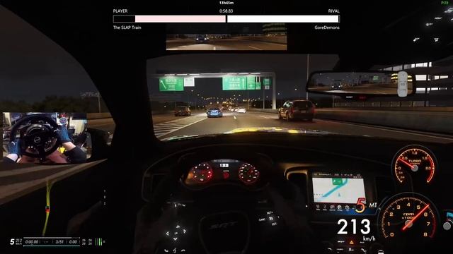 Hellcat RedEye Highway Battles Through TRAFFIC In No Hesi SERVER! 946hp Charger!! смотреть онлайн