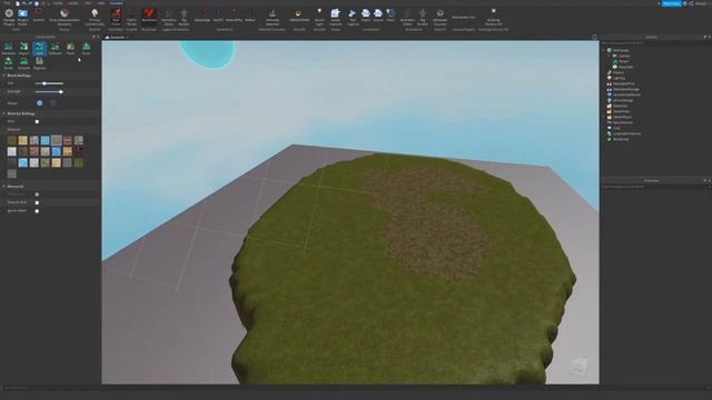 How to Use Smooth Terrain in Roblox Studio Tutorial! | Roblox Studio Tutorial смотреть онлайн